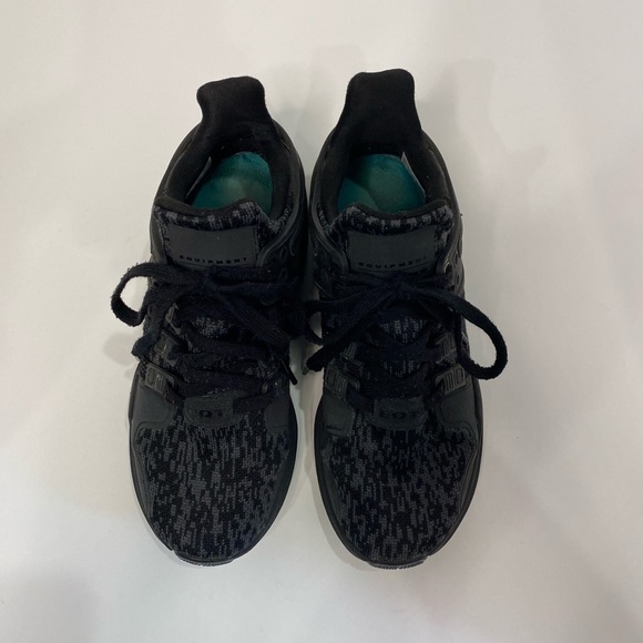 Adidas Black Patterned Camo EQT - Picture 3 of 7